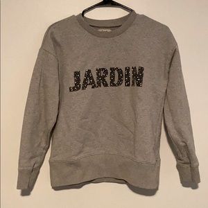 Grey Madewell “Jardin” sweatshirt